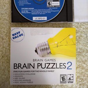 Brain Games Brain Puzzles on CD